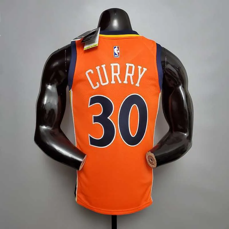 New Warriors CURRY#30 Orange 7
