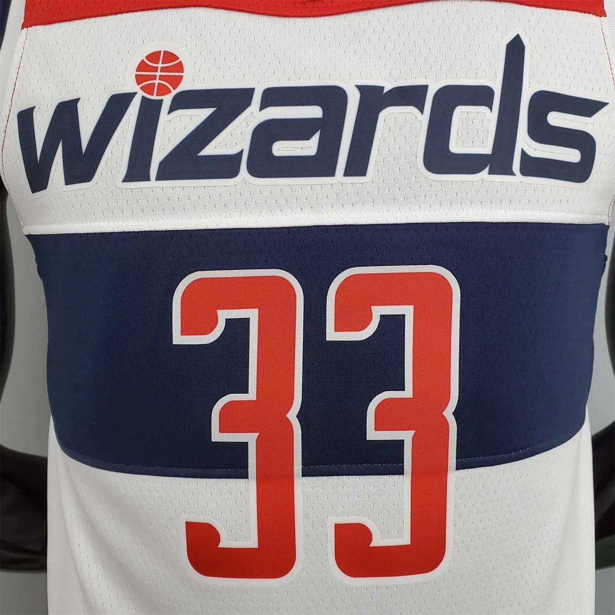75th Anniversary Kuzma #33 Wizards Black Red White 4