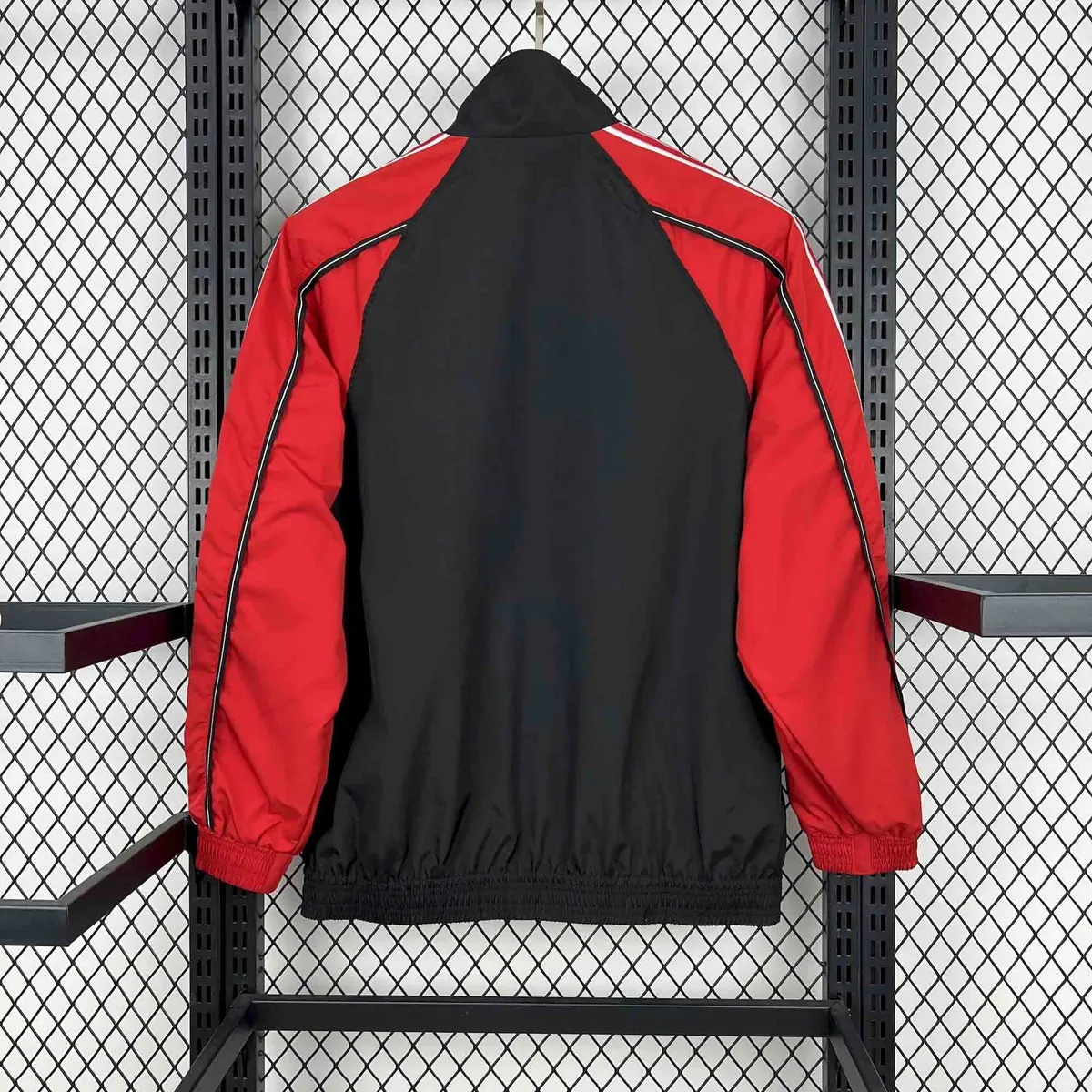 24-25 Manchester United Black&Redl Windbreaker Jacket AAAAJersey Supplier Yupoo 1