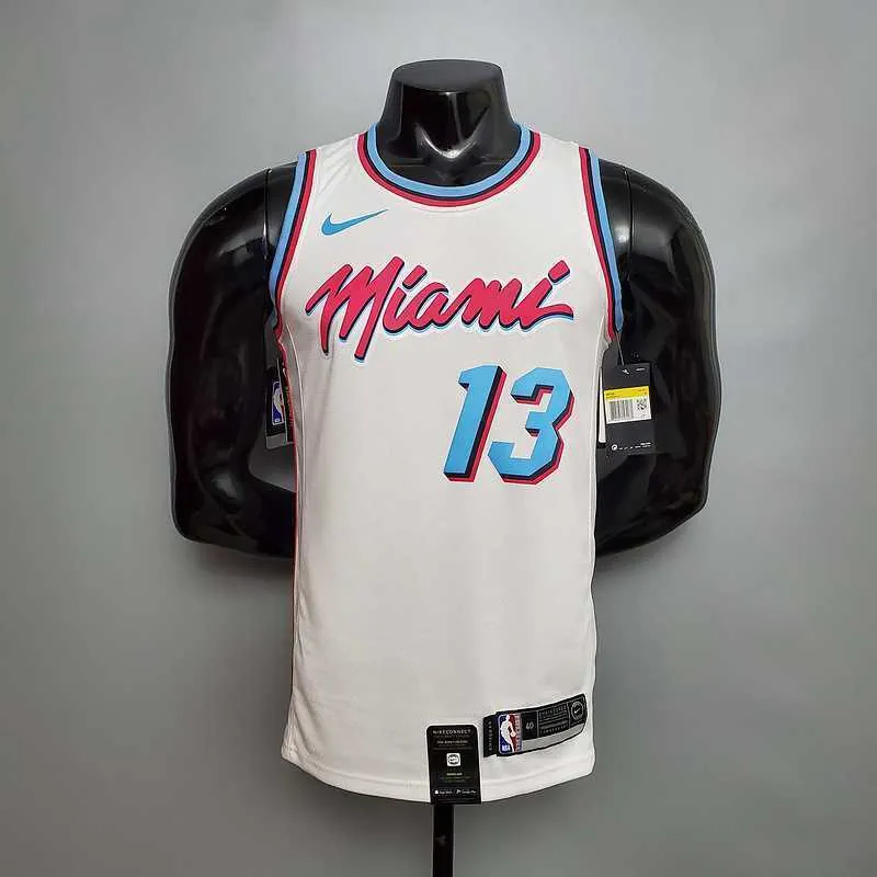 ADEBAYO#13 Miami Heat V-neck White 9