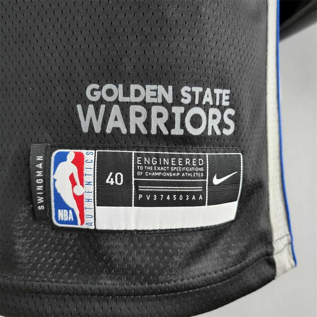 2020 DURANT #35 Warriors City Edition Black &amp; Grey NBA Jersey 5