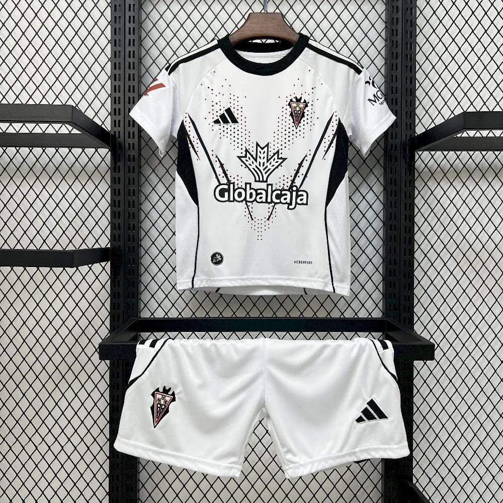 25-26 Albacete Home Kid Kits Youth Apparels Soccer AAAAJersey Yupoo 8