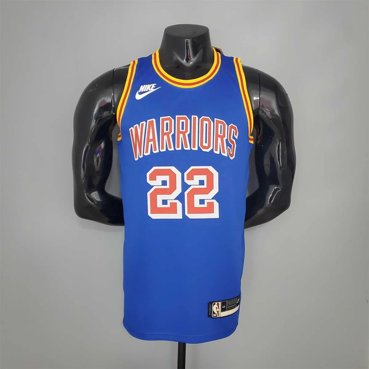 WIGGINS#22 75th Anniversary Warriors Blue 8