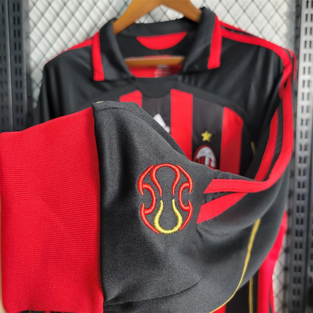 06-07 AC Milan home long sleeve 6