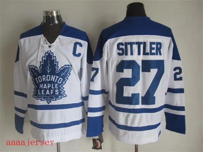 Toronto Maple Leafs retro ice hockey jersey M-3XL 多伦多枫叶队复古冰球服 6