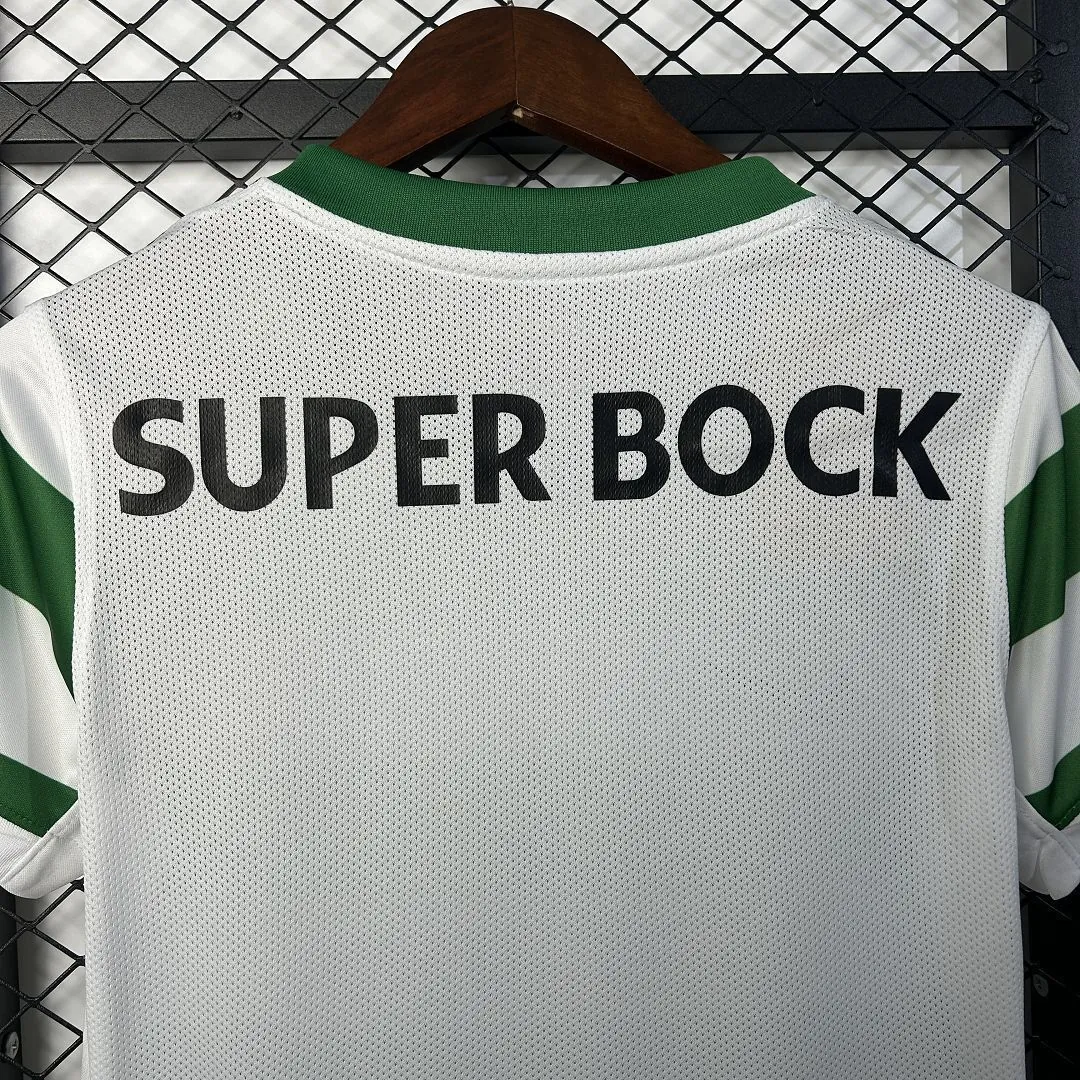25-26 Sporting Lisbon Home Women Shirt Lady Uniform Sino AAAAJersey Supply Yupoo 6