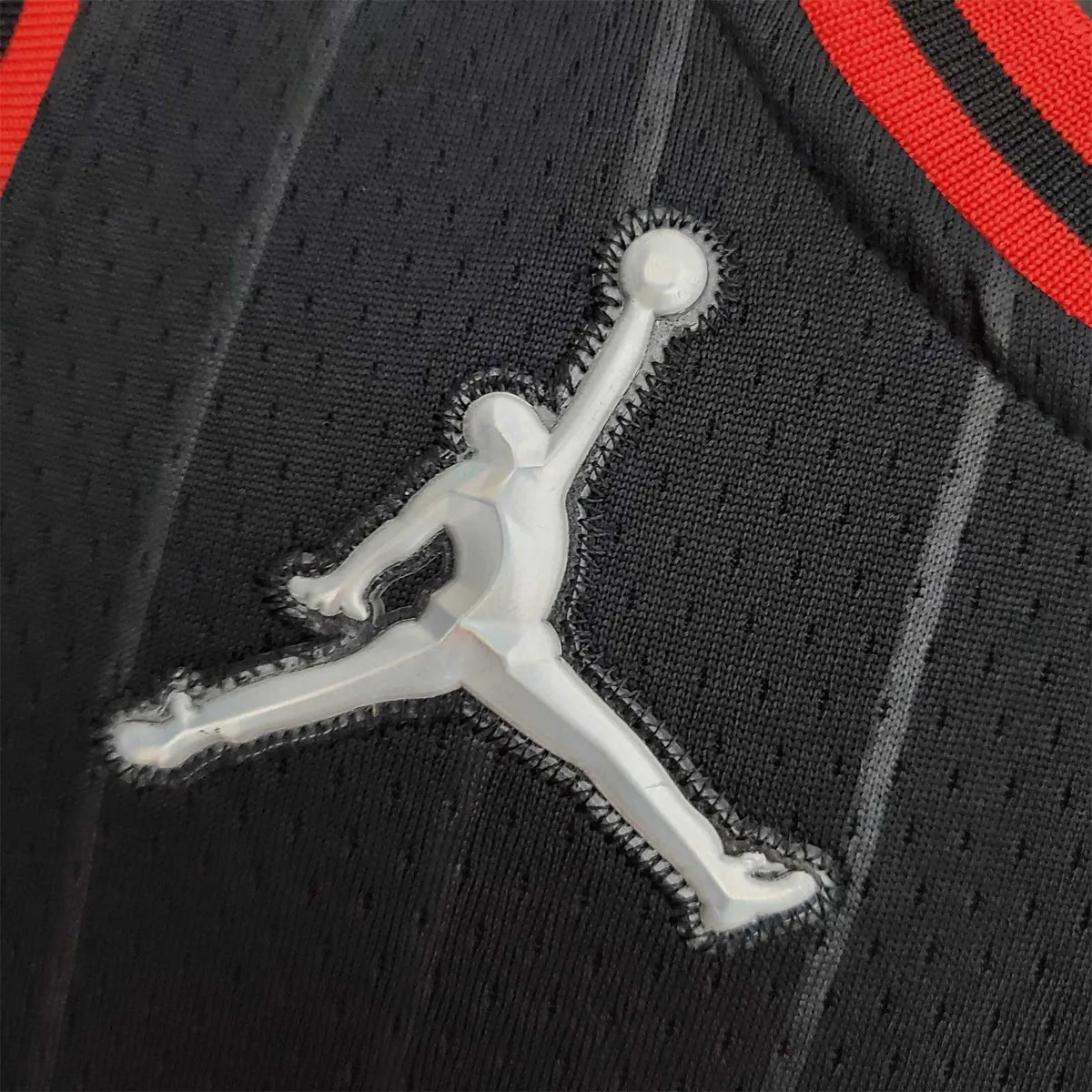 75th Anniversary Jordan #45 Bulls Flyers Black NBA Jersey 1
