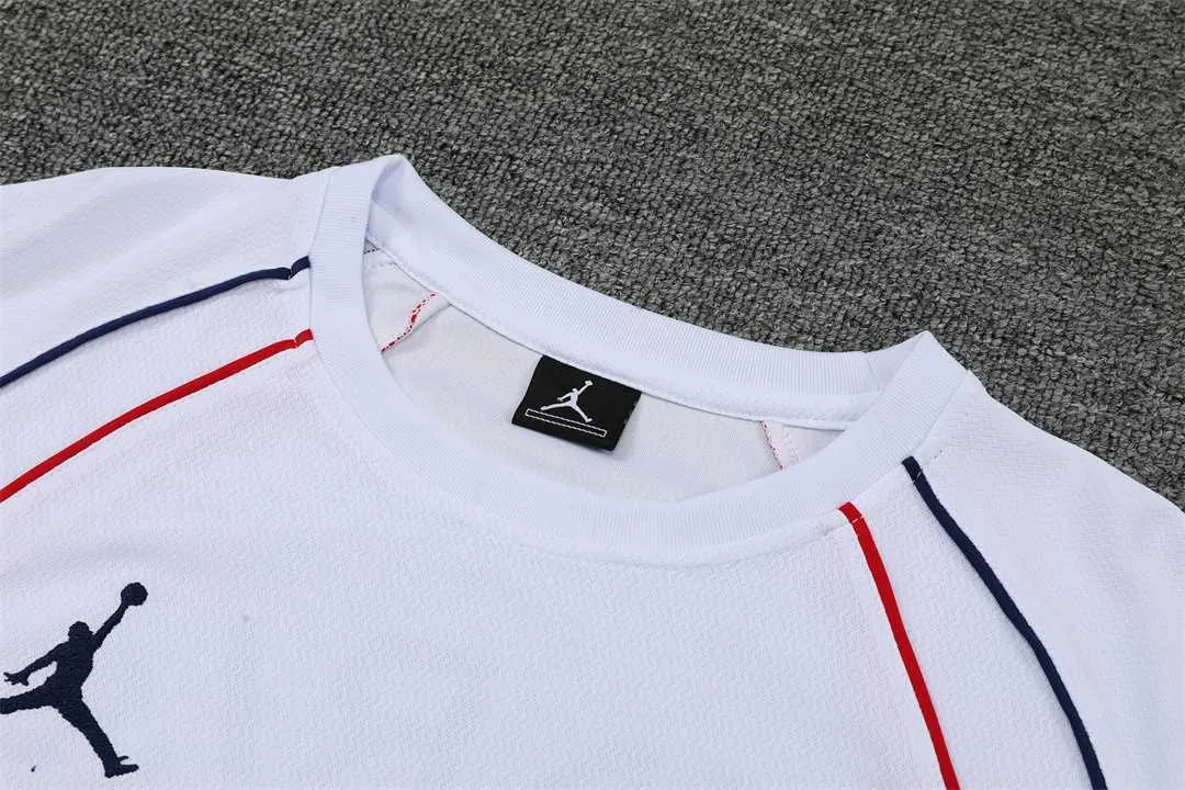 22-23 PSG training suit short sleeve kit White 11