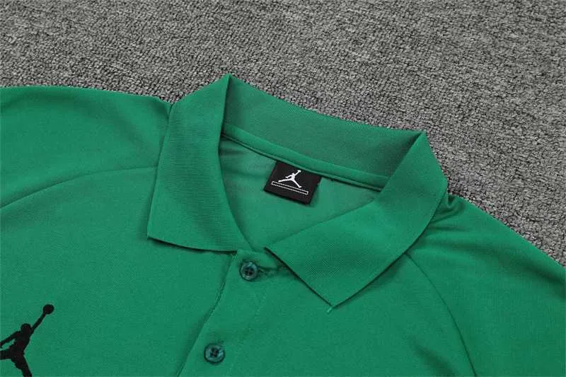 Polo Jordan PSG green corsage 17