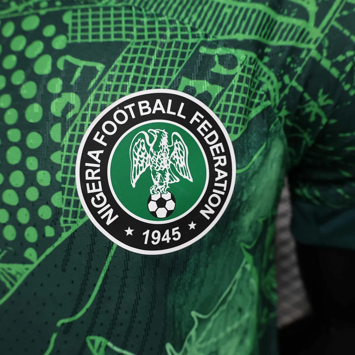 2023 Nigeria Home Kit Green Player Version Shirt Soccer Jerseys For Sale 4