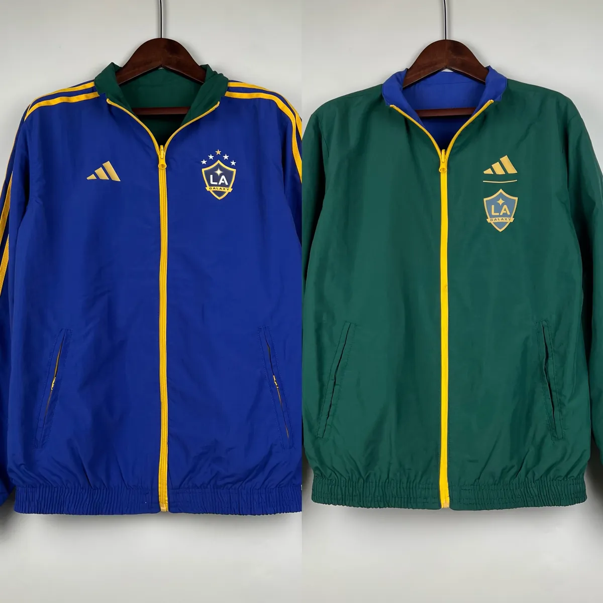 23-24 LA Galaxy Both Windbreaker Jackets Yupoo 5