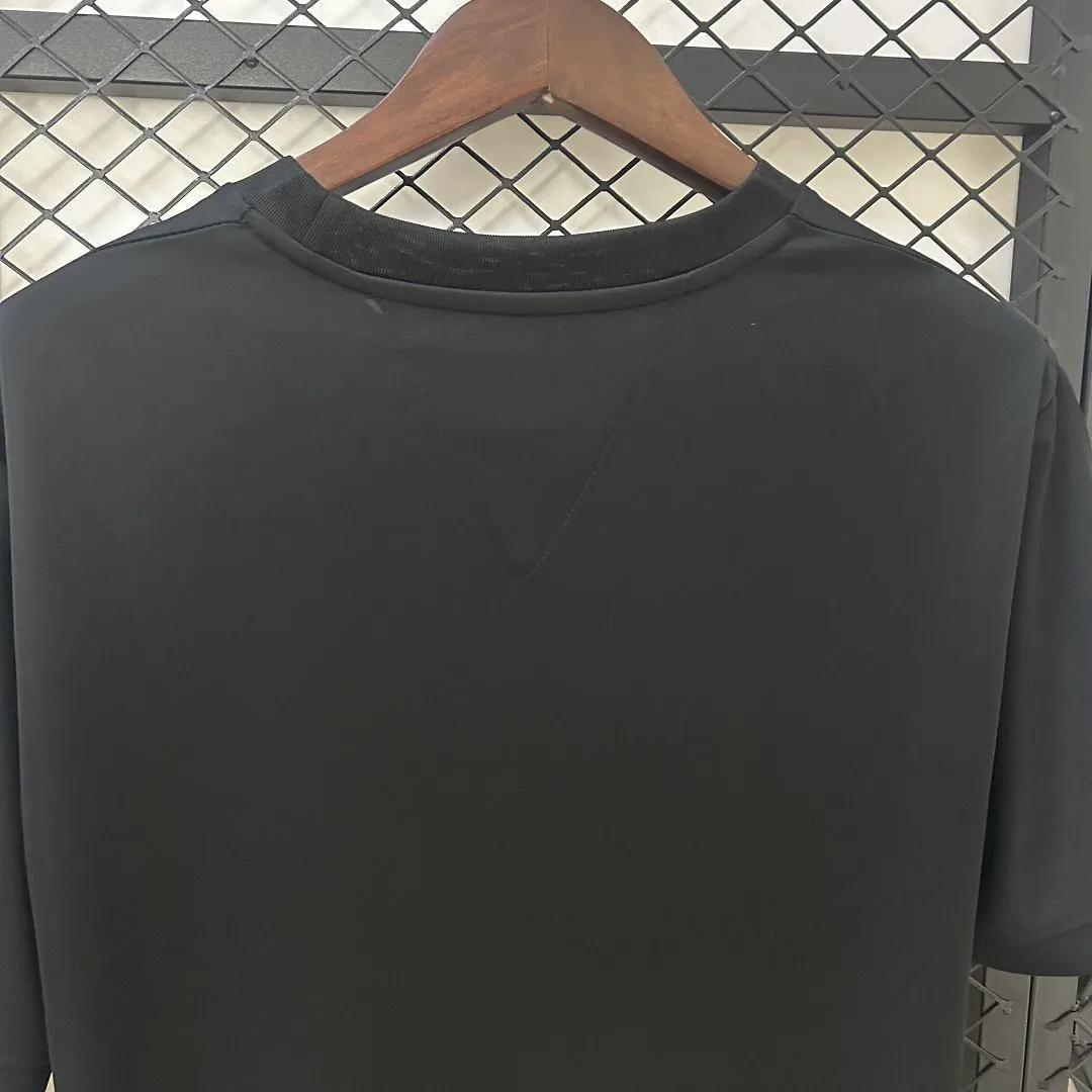 25-26 Santos Pelé Black Kit Soccer T-Shirt AAAAJersey Dropship Yupoo 2