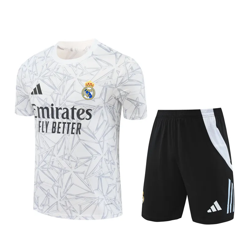 24-25 Real Madrid Training Soccer Jerseys Football Shirts 3