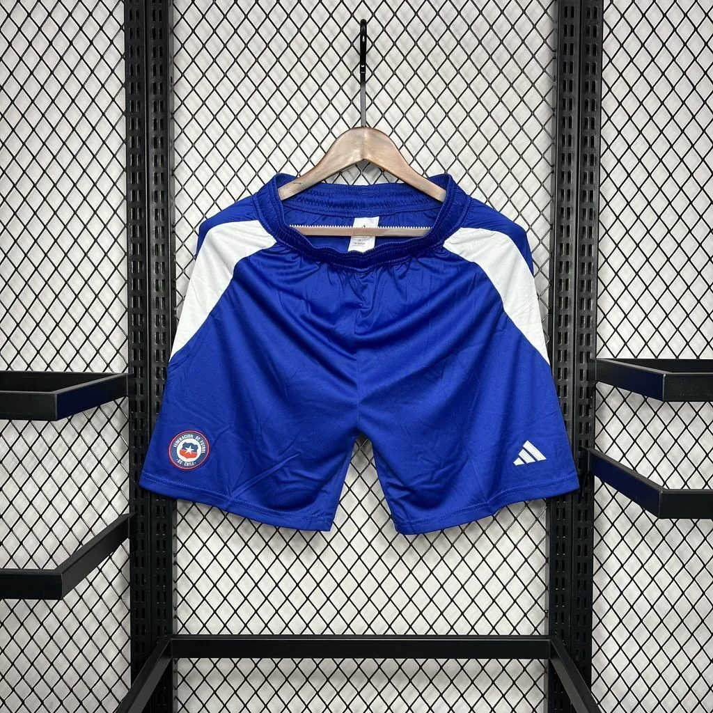 2024 Chile Home Shorts Football Trousers Soccer AAAAJersey Yupoo 4