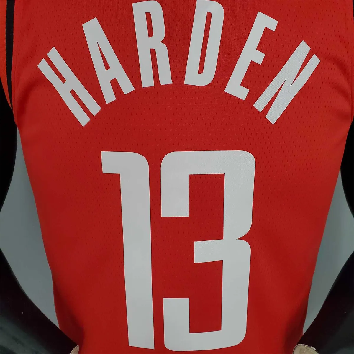 2021 HARDEN#13 Rockets Red 5