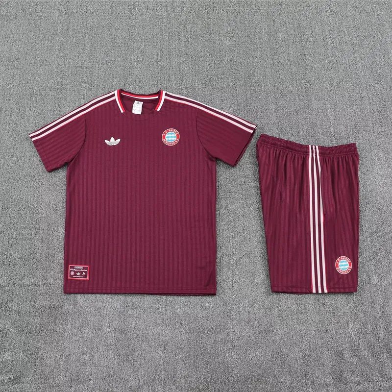 25-26 Bayern Munich OG Red Training Kits Football Tracksuits 1