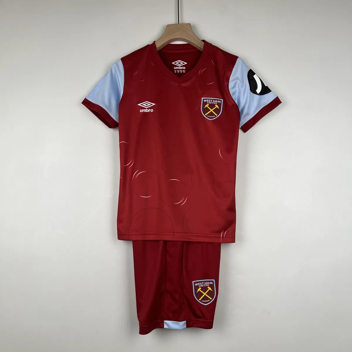23-24 Kids West Ham United Home Size 16-28 Soccer Jersey 9