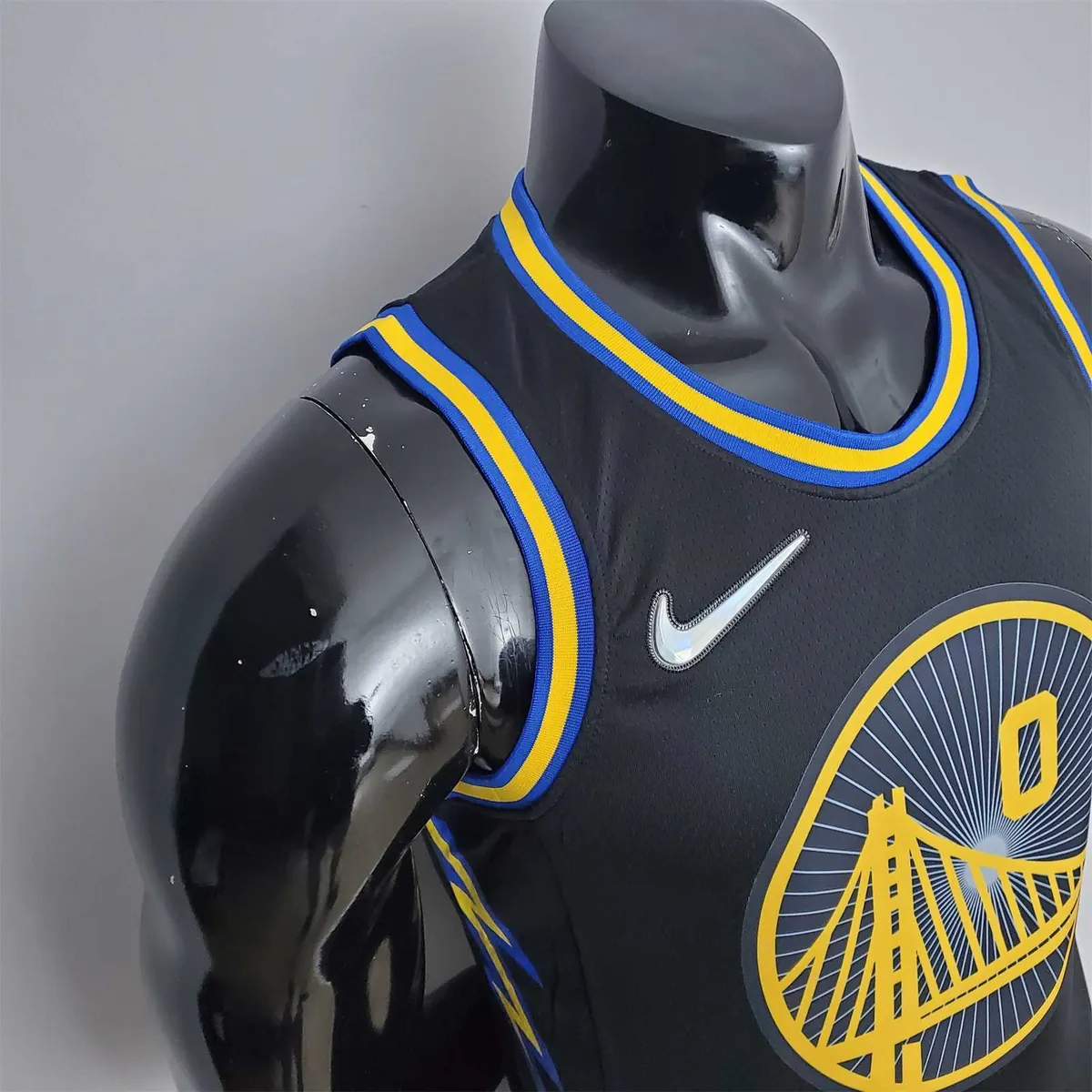 2022 Season Payton II#0 Warriors City Edition Black NBA Jersey 7