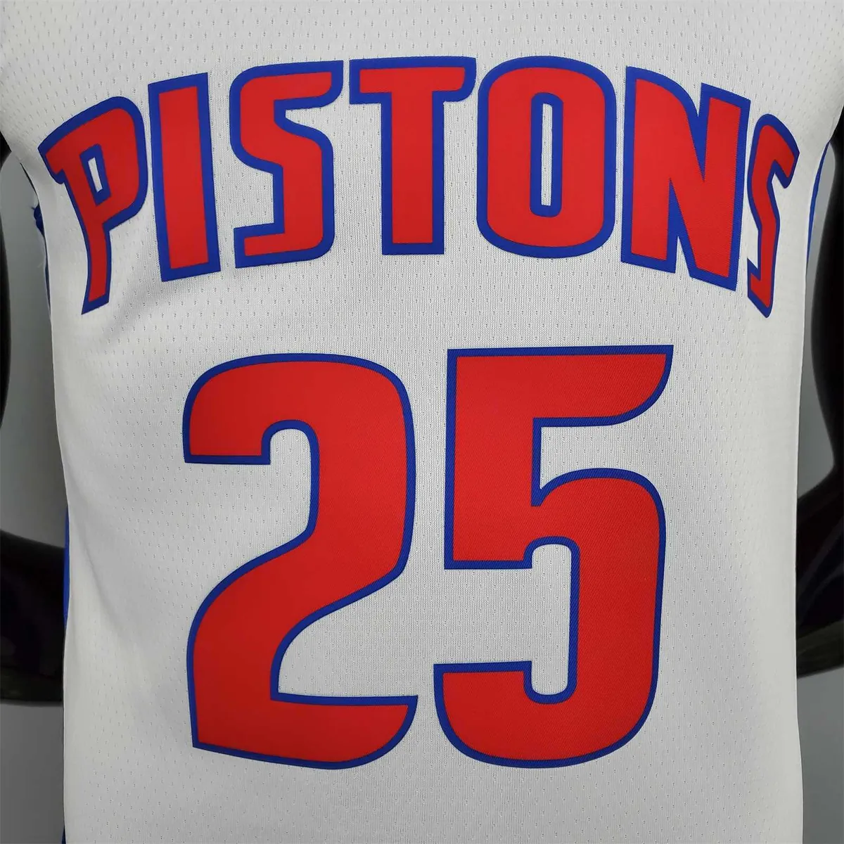 75th Anniversary Rose #25 Pistons White 1