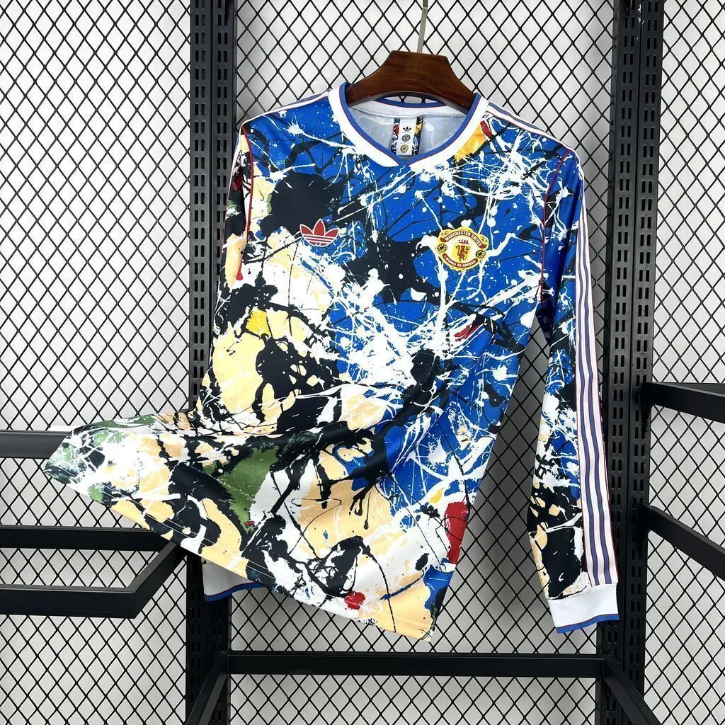26-27 Manchester United Special Edition Long Sleeves Kit Soccer T-Shirt AAAAJersey Supply Yupoo 6