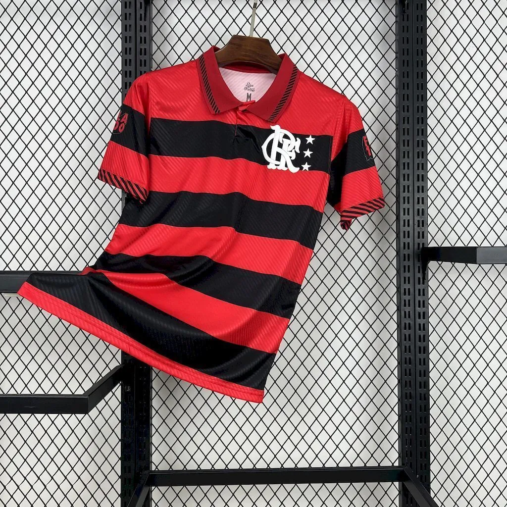 95-96 Flamengo Retro Fla 100 Kit Vintage Shirt AAAAJersey Wholesale Yupoo 5