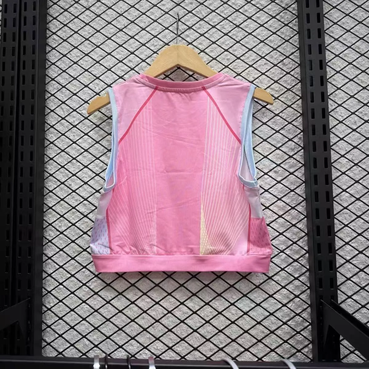 25-26 Barcelona Pink Women Yoga Vest Special Edition Kit AAAAJersey Supply Yupoo 1
