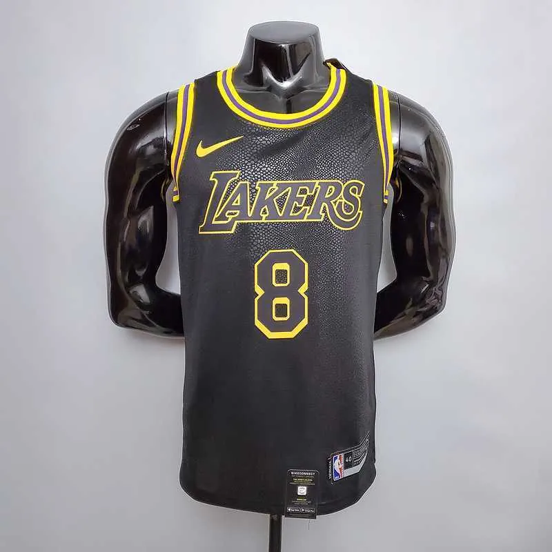 New Bryant #8 Lakers black 15