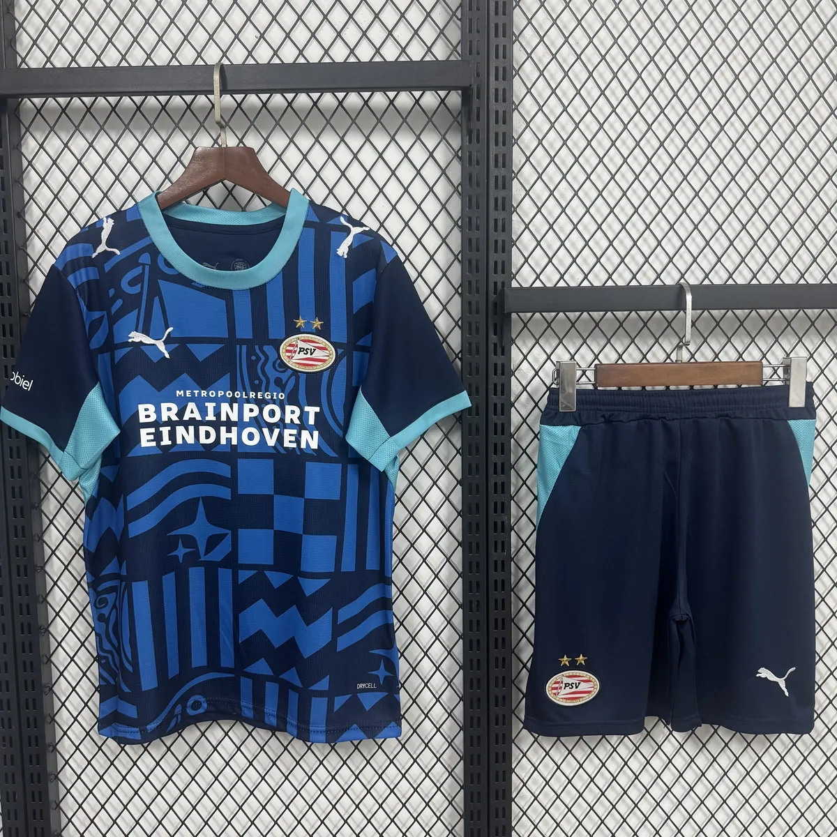 26-27 PSV Eindhoven Third Kid Kits Youth Football Apparels AAAAJersey Supply Yupoo 4 1