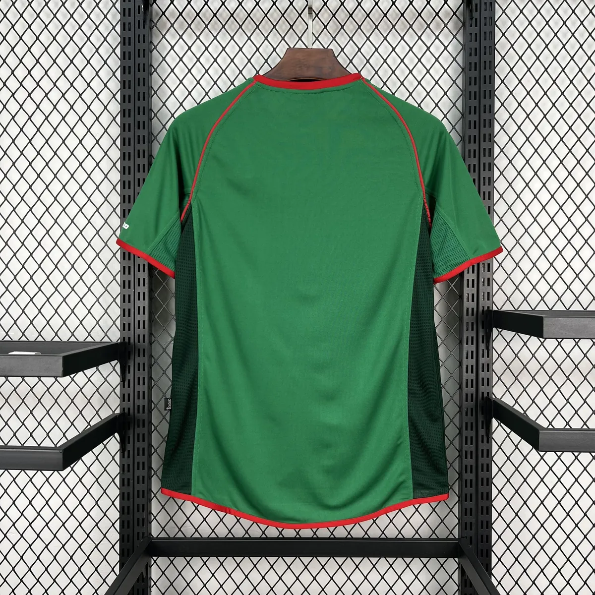 2002 Mexico Mens Home Football Retro Kit Vintage T-Shirt AAAAJersey Wholesale Yupoo 8 7