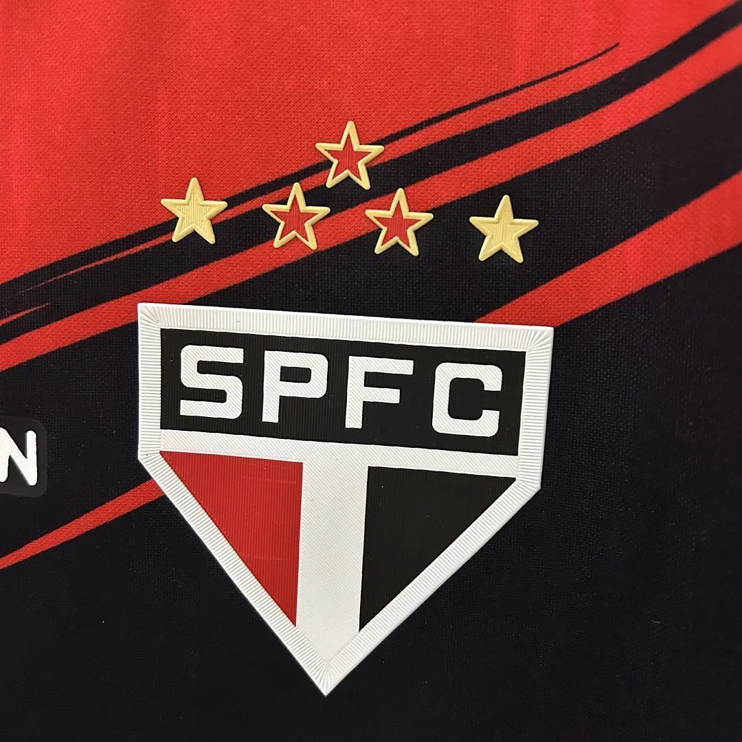 25-26 Sao Paulo Goalkeeper Red Shirt Soccer Uniform AAAAJersey Dropship Yupoo 2