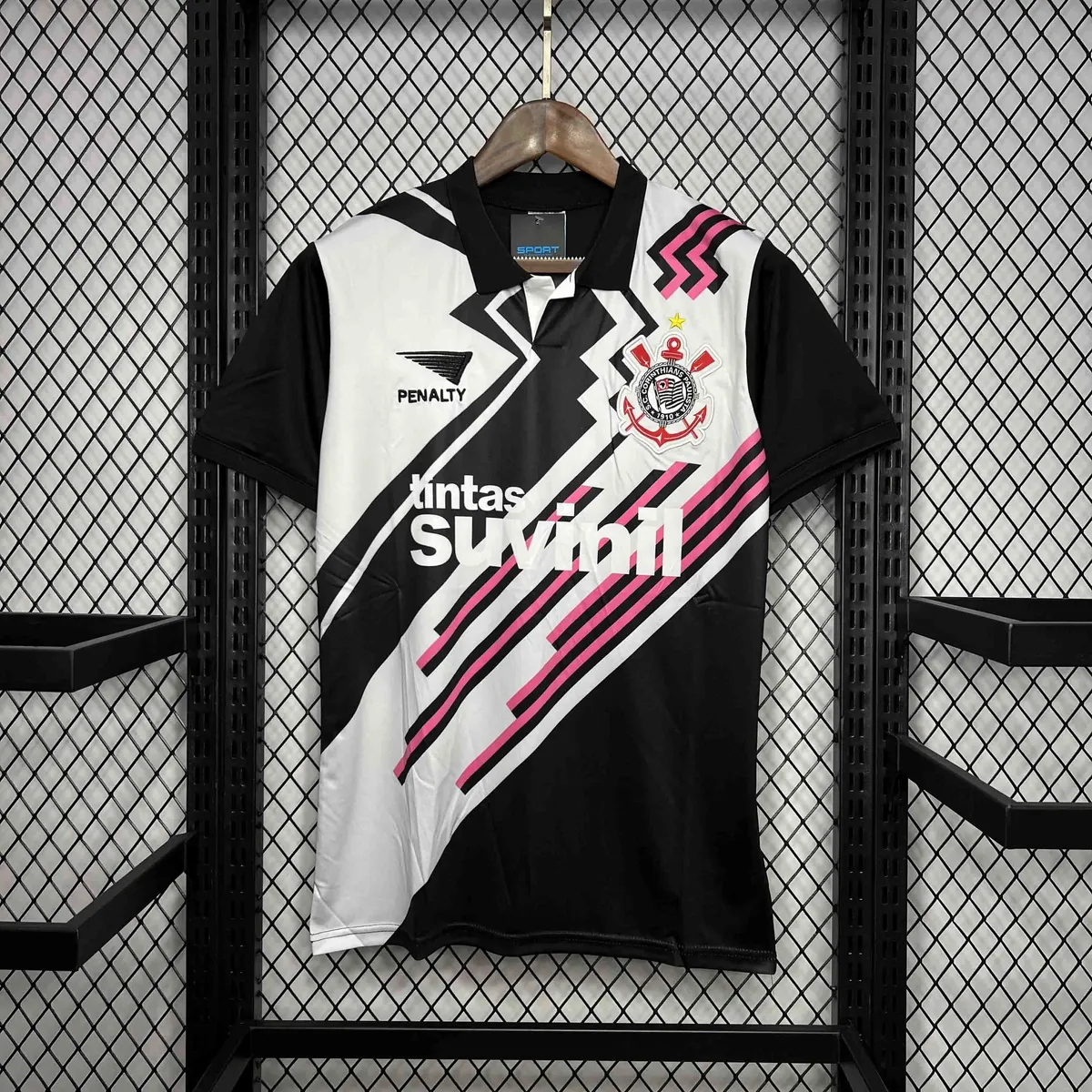 1995 Corinthians Retro Goalkeeper Kit Soccer Uniform AAAAJerseys Dropshipping Yupoo 5