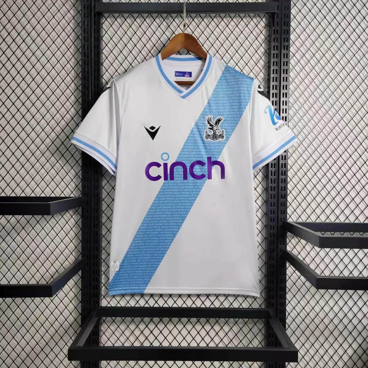 23-24 Crystal Palace Away S-4XL Cheap Soccer Jerseys 9