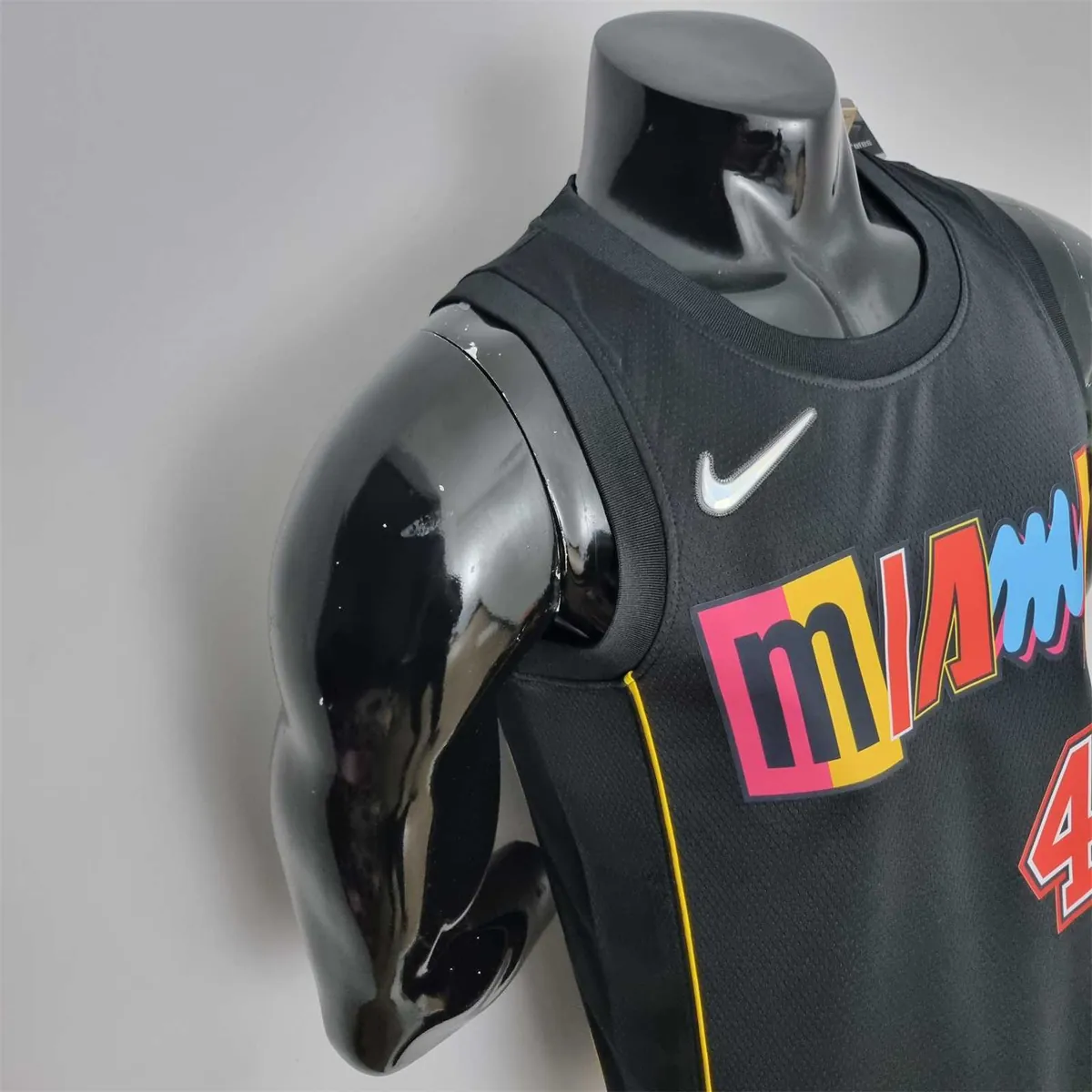 2022 Oladipo #4 Miami Heat City Edition NBA Jersey 4