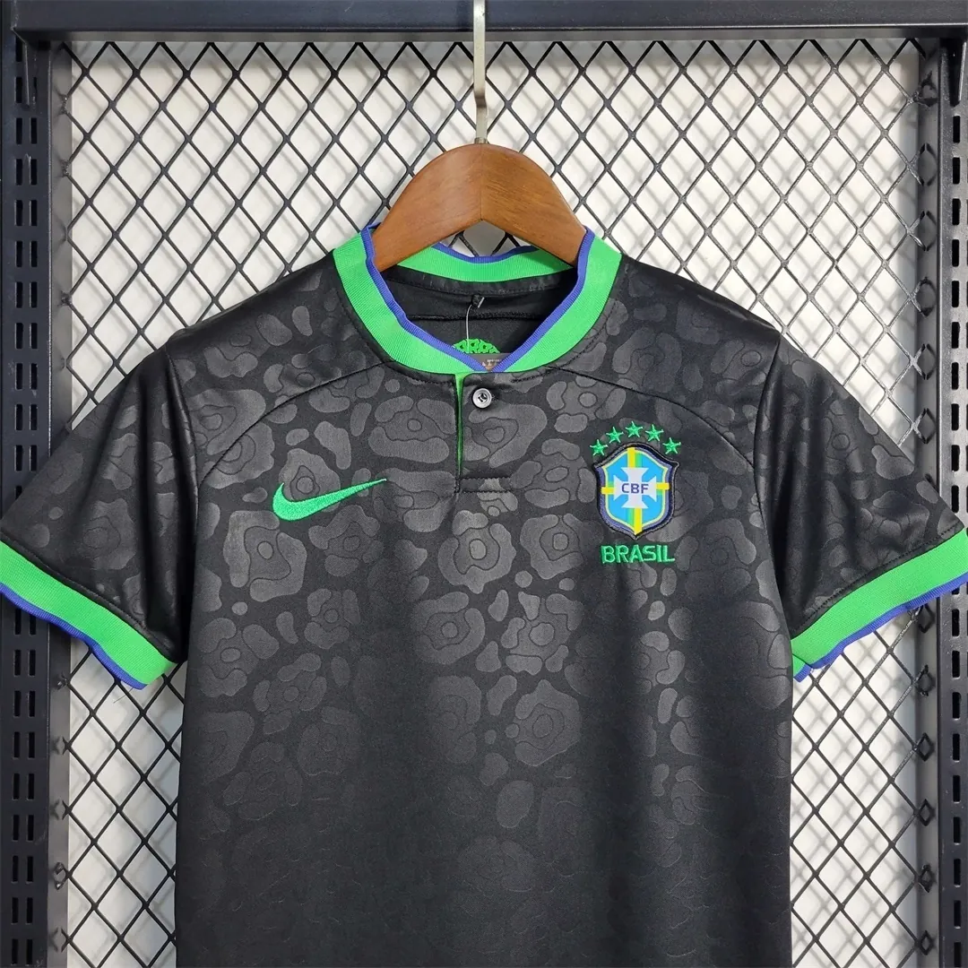 2223 Brazil Leopard Black Kids 1