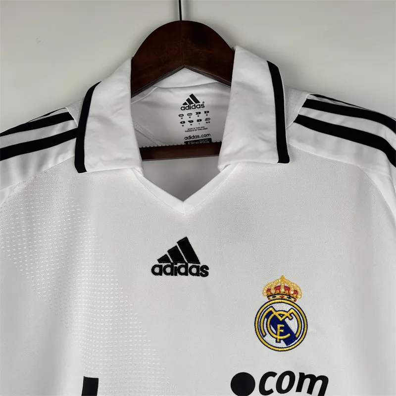 08-09 Real Madrid Home Retro Jersey Yupoo 3