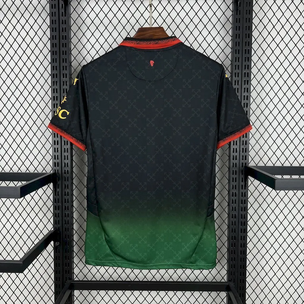 24-25 AC Milan Fourth Black Shirt Football Apparels Soccer AAAAJersey Yupoo 2