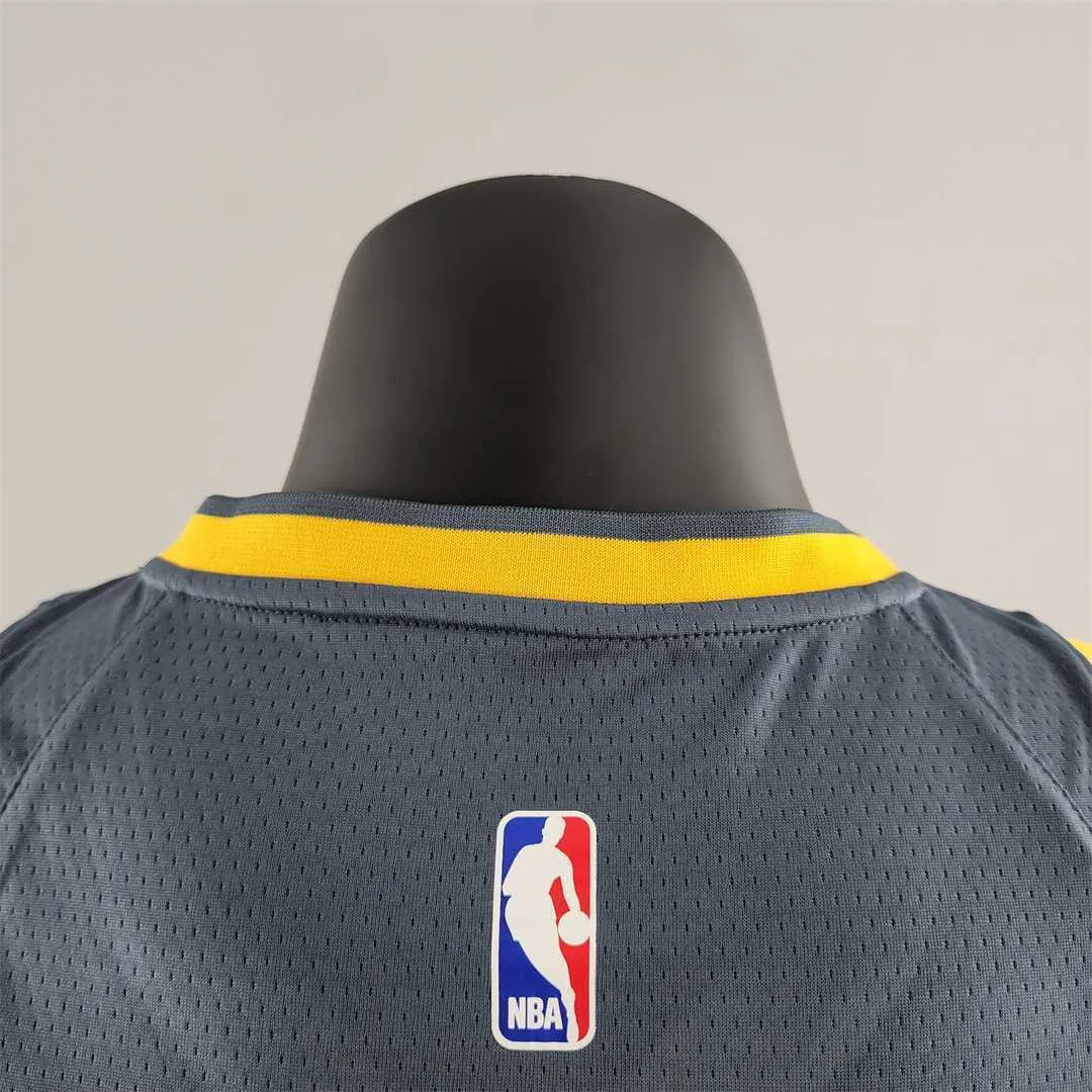2018 KUMINGA#00 Golden State Warriors Grey NBA Jersey 7