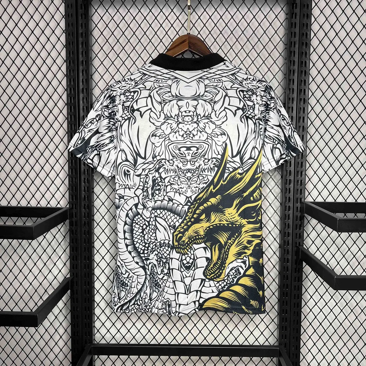 2024 Real Madrid Golden Dragon Special Edition Kit Soccer Uniform AAAAJersey Dropshiping Yupoo 3