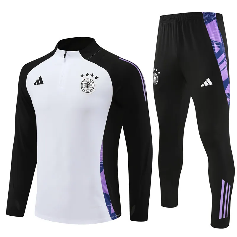 2024 Germany Long Sleeve Training Suit Football Shirts 4