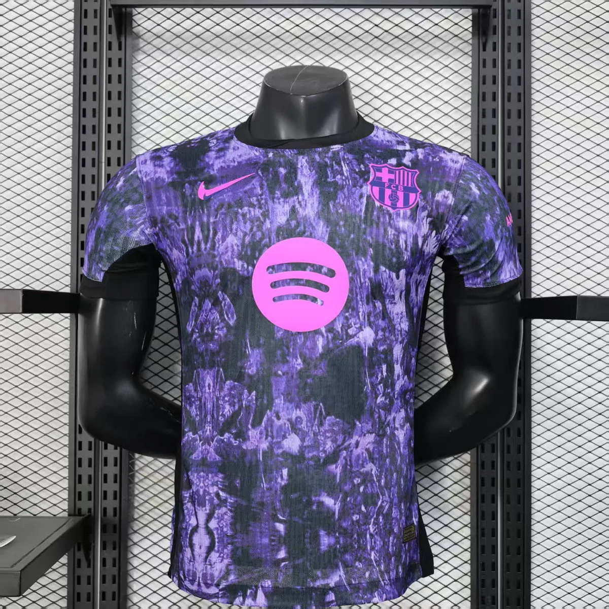 25-26 Barcelona Purple Special Edition Kit Player Version Shirt AAAAJersey Yupoo 3