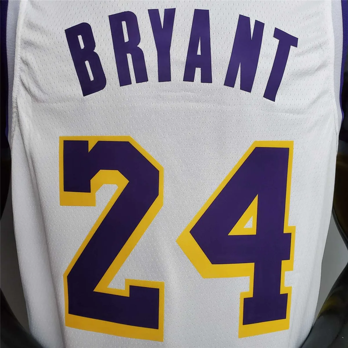 Bryant #24 Lakers white 4