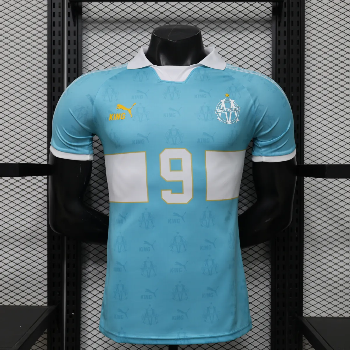 26-27 Marseille Mens Retro Special Edition Soccer Shirt été Kit AAAAJersey Supply Yupoo6 2