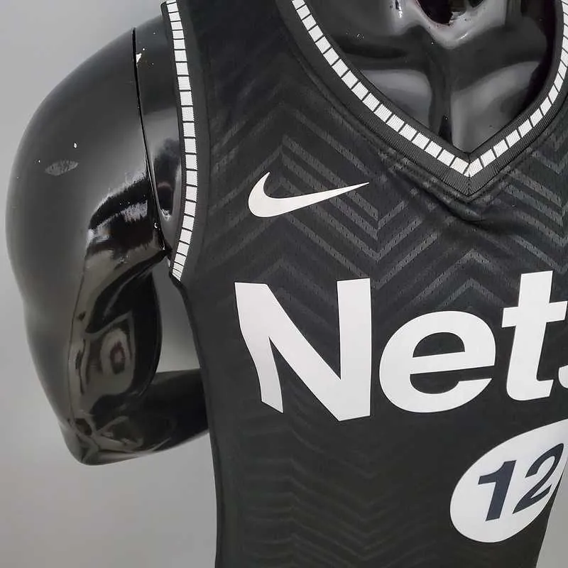 2021 HARRIS#12 Brooklyn Nets Bonus Edition Black 6