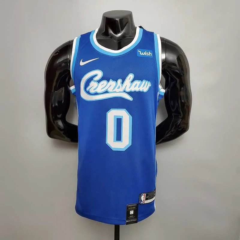 New KUZMA #0 Lakers blue 11