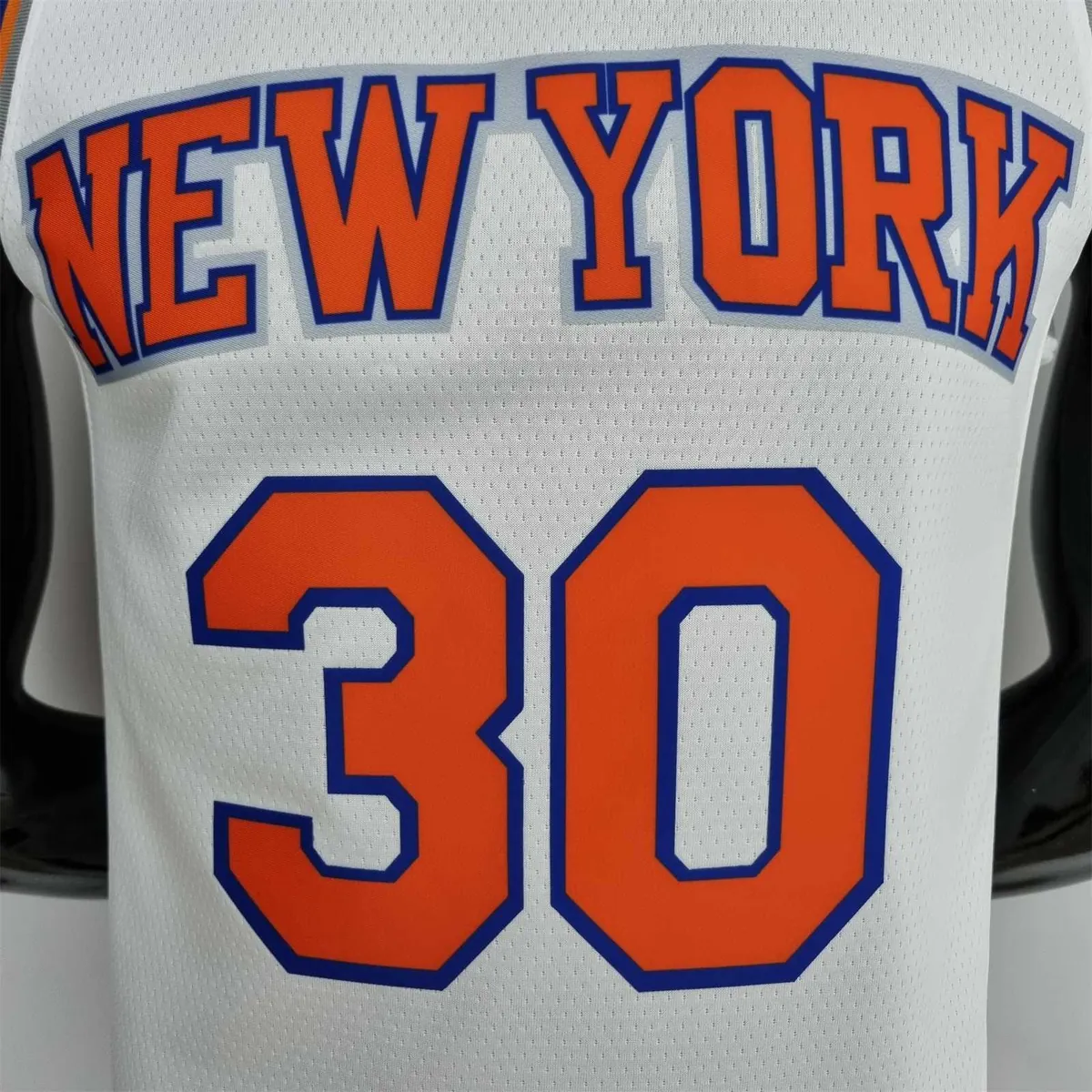 75th Anniversary Randle #30 New York Knicks White NBA Jersey 7