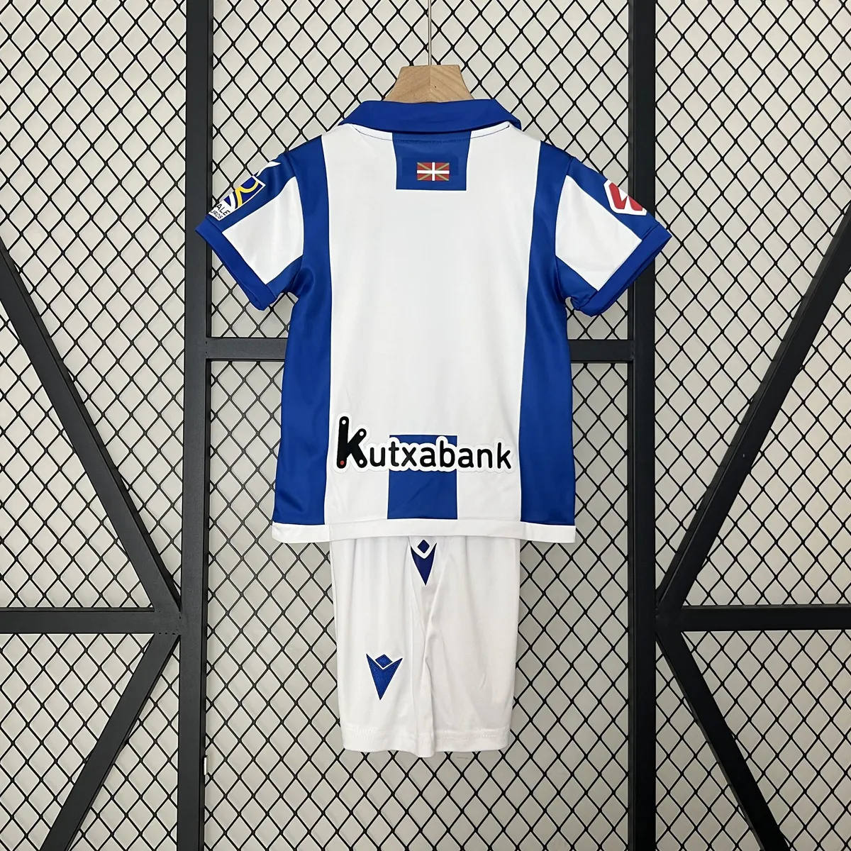 24-25 Real Sociedad Home Kid Kits Youth Apparels Sport AAAAJersey Yupoo 4