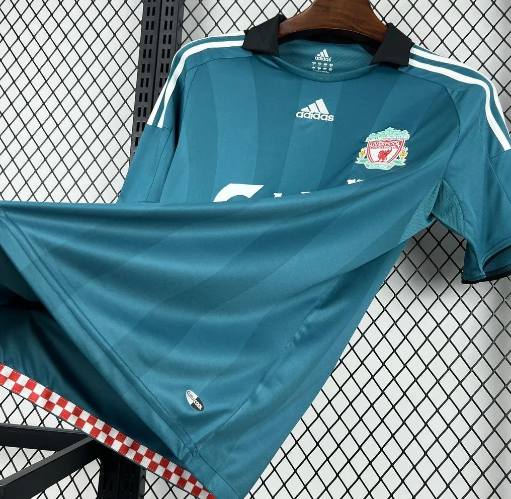 08-09 Liverpool Away Retro Kit Vintage Football T-Shirt AAAAJersey Supply Yupoo 5