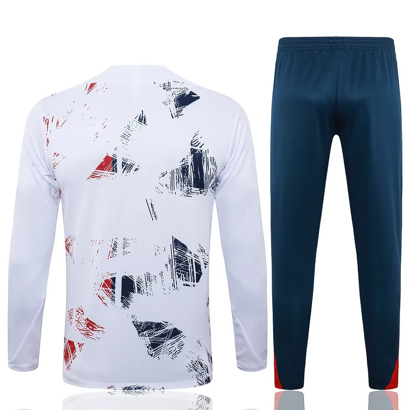 24-25 PSG Long Sleeve Training Suit Football Shirts 1