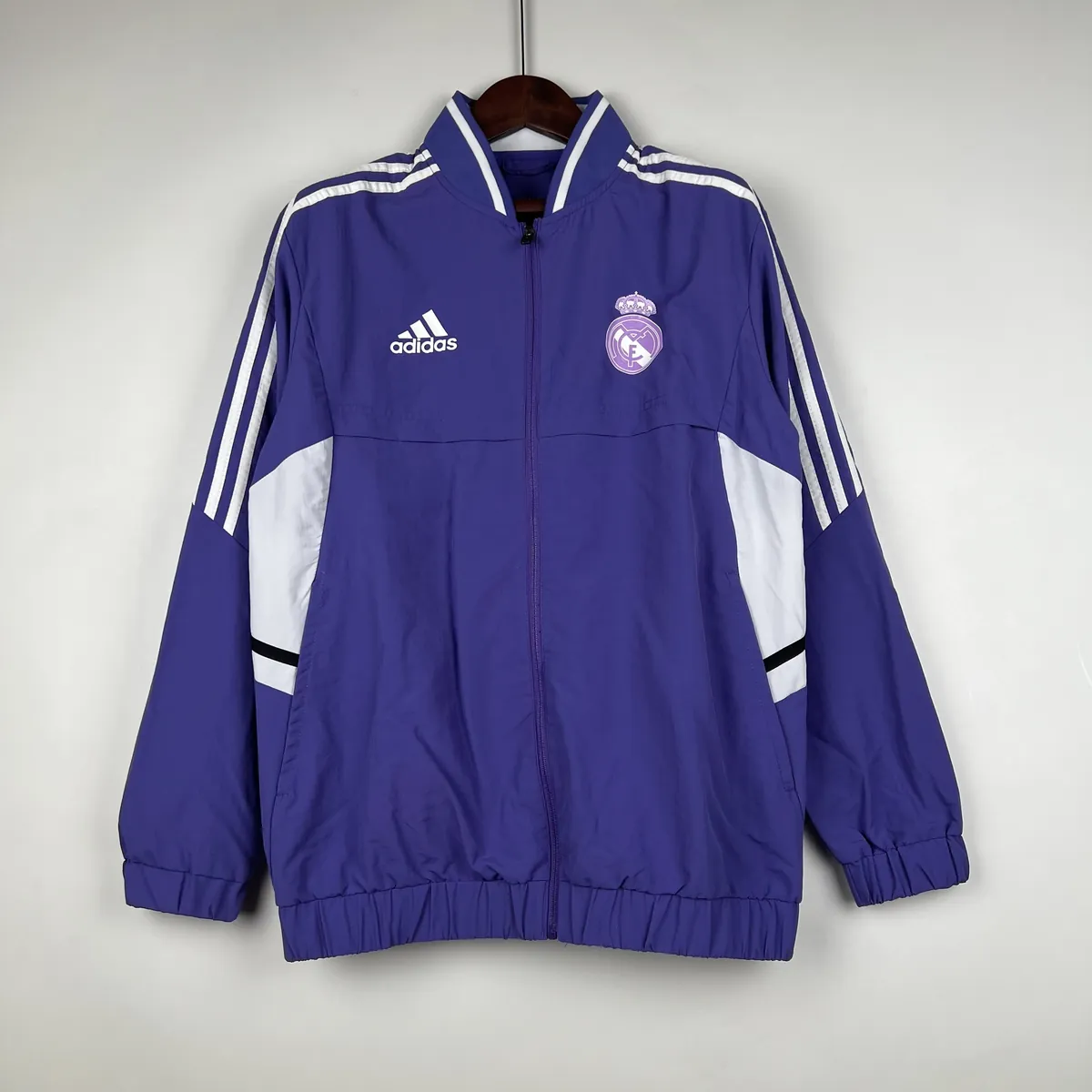 23-24 Real Madrid Purple Windbreaker Sport Jackets Soccer Jerseys Yupoo 2