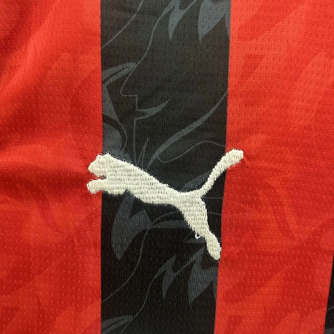 25-26 AC Milan Home Kid Kits Youth Apparels AAAAJersey Supply Yupoo 5